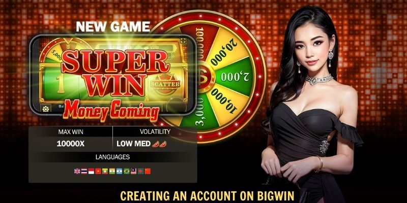 Creating an Account on Bigwin